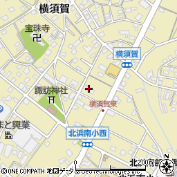 静岡県浜松市浜名区横須賀204周辺の地図