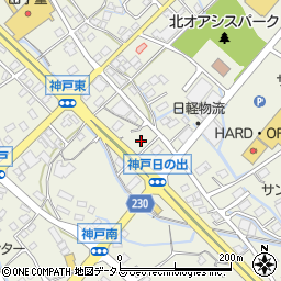 静岡県榛原郡吉田町神戸2198周辺の地図