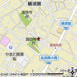 静岡県浜松市浜名区横須賀193周辺の地図