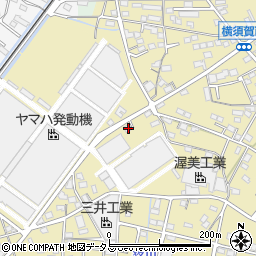 静岡県浜松市浜名区横須賀1754周辺の地図