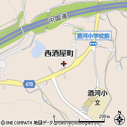 広島県三次市西酒屋町841周辺の地図