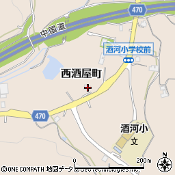 広島県三次市西酒屋町841周辺の地図