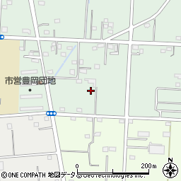 静岡県浜松市中央区豊岡町32周辺の地図