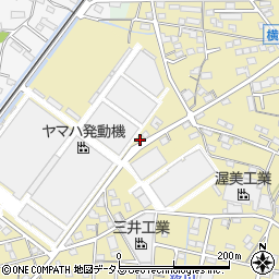 静岡県浜松市浜名区横須賀1783周辺の地図