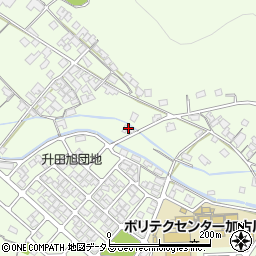 兵庫県加古川市東神吉町升田317周辺の地図