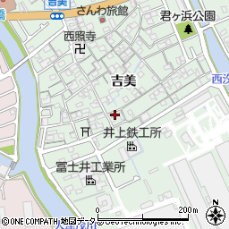 兵庫県姫路市大津区吉美356周辺の地図
