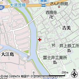 兵庫県姫路市大津区吉美737周辺の地図