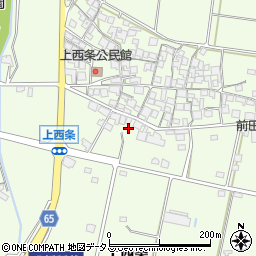 兵庫県加古川市八幡町上西条106周辺の地図