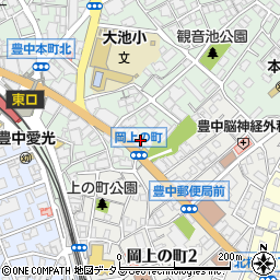 豊中本町歯科クリニック周辺の地図