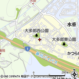 静岡県掛川市大多郎64周辺の地図