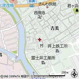 兵庫県姫路市大津区吉美714周辺の地図