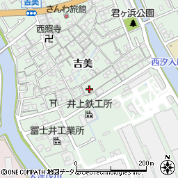 兵庫県姫路市大津区吉美354周辺の地図