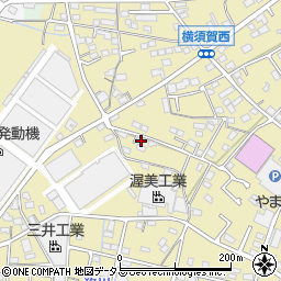 静岡県浜松市浜名区横須賀1723周辺の地図