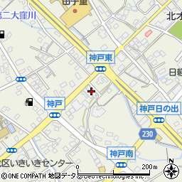 静岡県榛原郡吉田町神戸2167周辺の地図