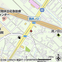 兵庫県加古川市東神吉町西井ノ口291周辺の地図