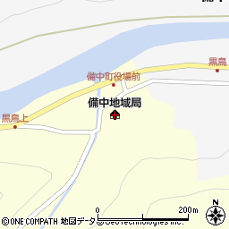 岡山県高梁市備中町布賀29周辺の地図
