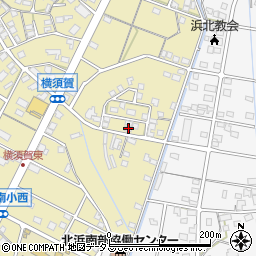 静岡県浜松市浜名区横須賀305周辺の地図