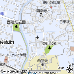 兵庫県姫路市東山479周辺の地図