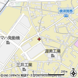 静岡県浜松市浜名区横須賀1765周辺の地図