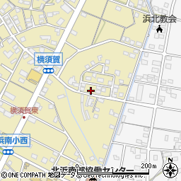 静岡県浜松市浜名区横須賀303周辺の地図