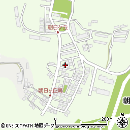 兵庫県三木市別所町朝日ケ丘1-78周辺の地図
