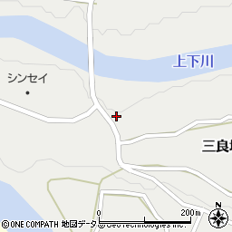 広島県三次市三良坂町田利261周辺の地図