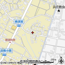 静岡県浜松市浜名区横須賀302周辺の地図