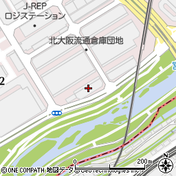 エスケーロジ株式会社北大阪営業所周辺の地図
