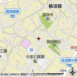 静岡県浜松市浜名区横須賀1130-5周辺の地図
