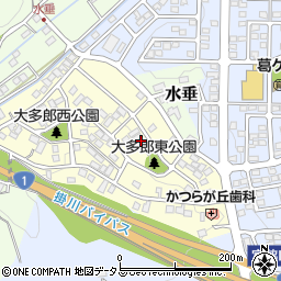 静岡県掛川市大多郎81周辺の地図