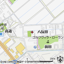愛知県豊橋市瓜郷町八反田22周辺の地図