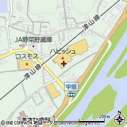天満屋ハピーズ　金川店周辺の地図