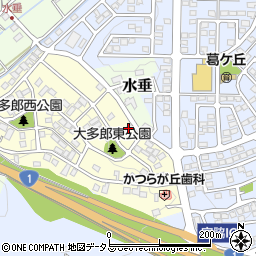 静岡県掛川市大多郎75周辺の地図