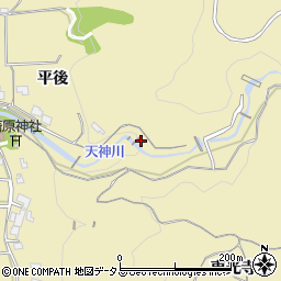京都府木津川市山城町綺田車谷周辺の地図