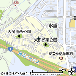 静岡県掛川市大多郎86周辺の地図