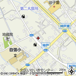 静岡県榛原郡吉田町神戸1659周辺の地図