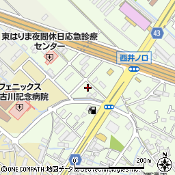 兵庫県加古川市東神吉町西井ノ口386周辺の地図