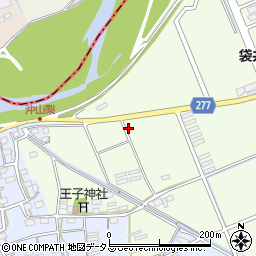 静岡県袋井市上山梨1791周辺の地図