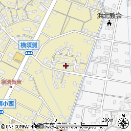 静岡県浜松市浜名区横須賀312周辺の地図