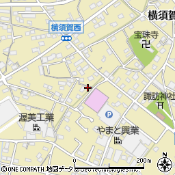 静岡県浜松市浜名区横須賀1171-1周辺の地図