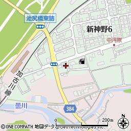 キタダ硝子店周辺の地図