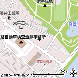 兵庫県姫路市飾磨区中島3273周辺の地図