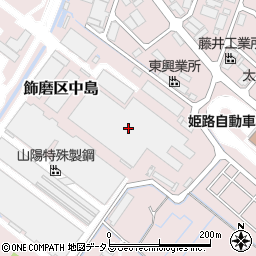 兵庫県姫路市飾磨区中島1955周辺の地図