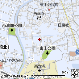 兵庫県姫路市東山481-6周辺の地図