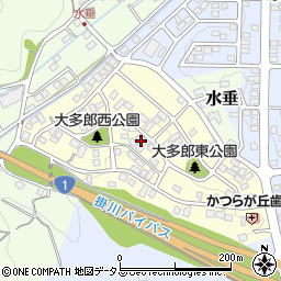 静岡県掛川市大多郎95周辺の地図