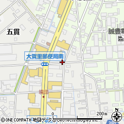 愛知県豊橋市下地町（操穴）周辺の地図