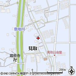 静岡県袋井市見取248周辺の地図