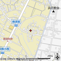 静岡県浜松市浜名区横須賀314周辺の地図