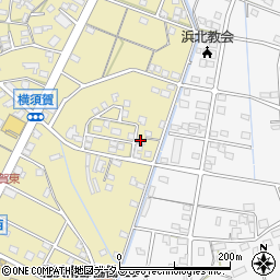 静岡県浜松市浜名区横須賀330周辺の地図