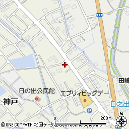 静岡県榛原郡吉田町神戸191周辺の地図